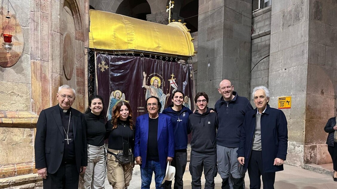 "Al Bano in Terra Santa: appello per la salvaguardia dei luoghi sacri"